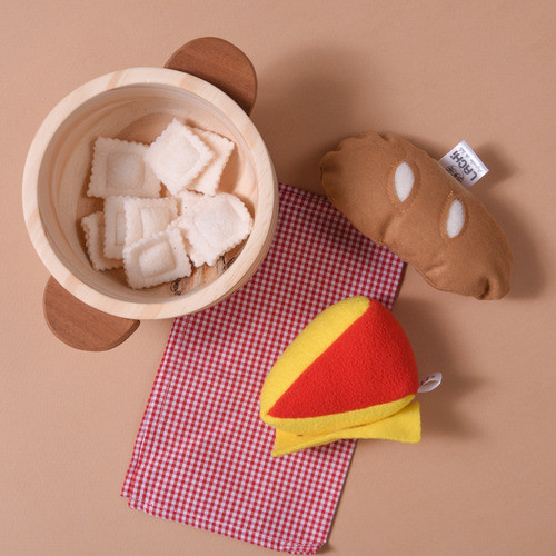 Pastas De Tela Para Jugar - Comida De Tela 1