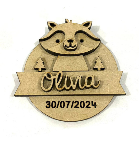 Souvenirs Animales Del Bosque Detalles 3d Surtido - Oferta! 0