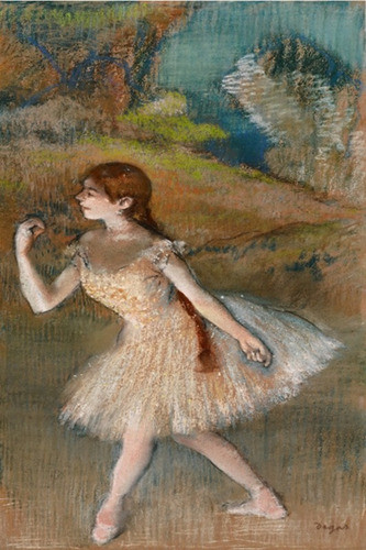 Edgar Degas - Bailarina 1880 - Lámina 45x30cm. 0