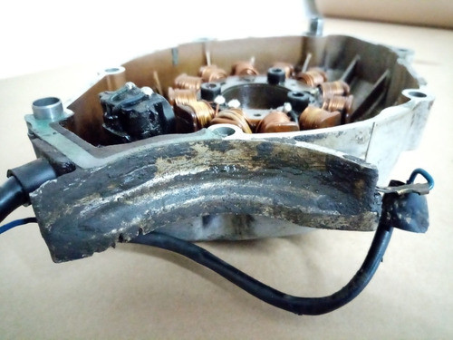 Tampa Do Estator Com Estator Yamaha Ybr 125 2003 1