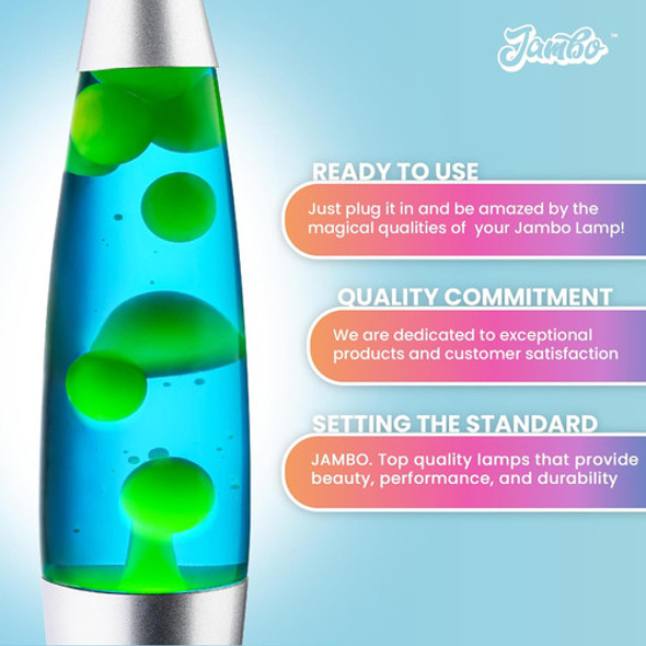 Luminaria Relajante Azul De 40 Cm Para Adultos Y Niños 1