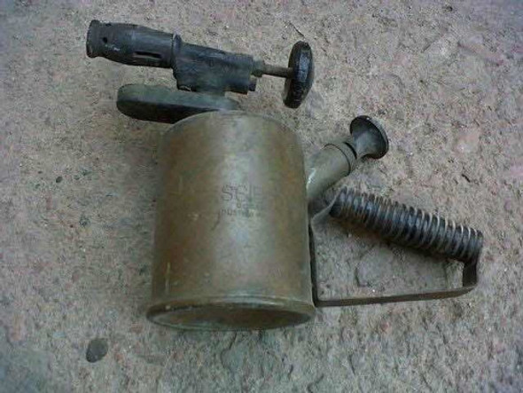 Soplete Soldador Antiguo Coleccion Adorno, No Está En Uso 0