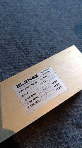 Elenos Filtro Rf Lps Banda Ancha 0