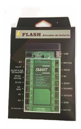 Placa Reativar Bateria iPhone Motorola Samsung Sony Compl 0