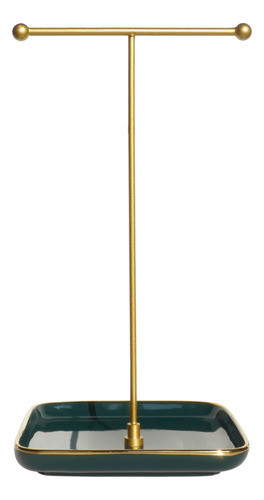Soporte Moderno Para Joyas Estante T Base Ceramica - V 0