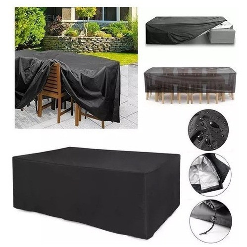 Capa Impermeável Para Mesa Retangular 308x138x89cm Bagun 1