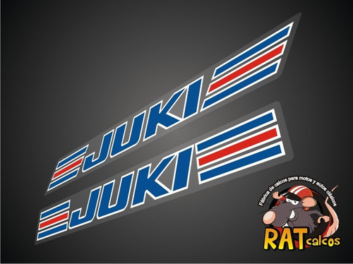 Calcos Ciclomotor Juki / Kit X 2 0