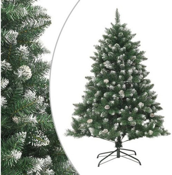 Arbol De Navidad Aleman Premium Semi Nevado 2.10 Mts 1