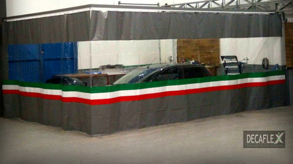 Cortina Cabine Pintura C Ilhós 1,8(l)2,0(a) Frete Incluso 1