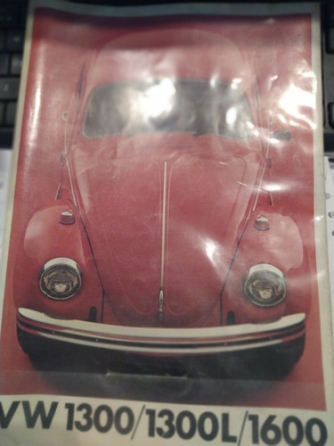 Catálogo Vw Fusca Brasil Coleccion, Original Impreso Autos 0