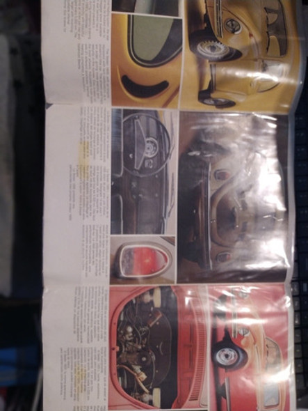 Catálogo Vw Fusca Brasil Coleccion, Original Impreso Autos 1