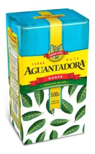 Yerba Mate Aguantadora Suave 1kg X 12 Unidades 0