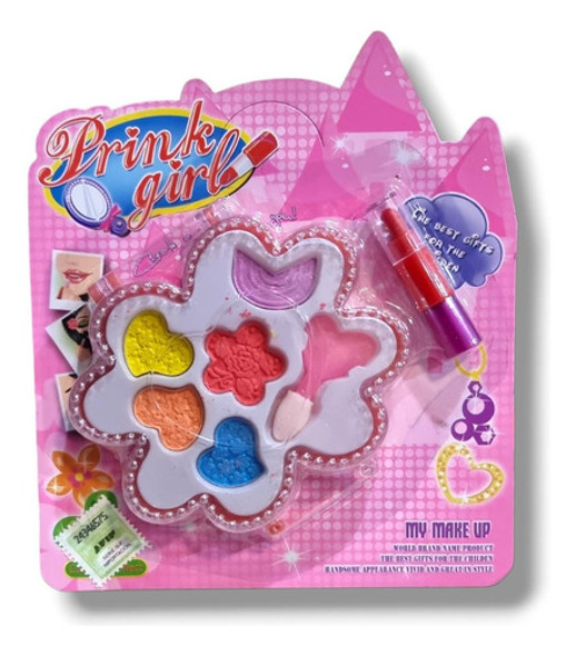 Maquillaje Juguete Make Up Prink Girl Jretro 0