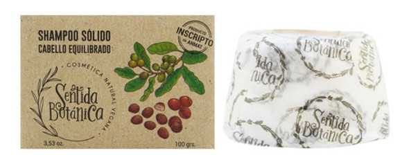 Sentida Botánica Kit X3 Shampoo Solido Equilibrado Vegano 3c 1