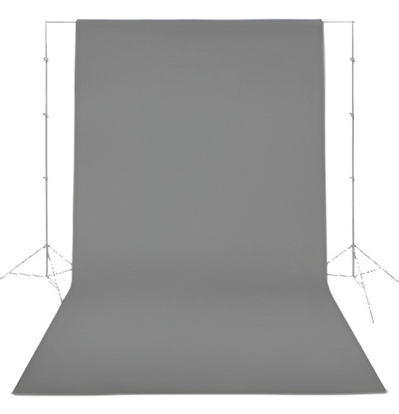 6 X 9ft Muselina Gris Telón De Fondo Lusana Fotografía Fondo 0