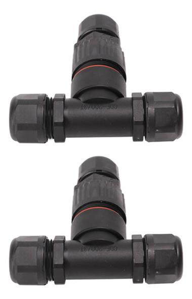 Conector De Fio De 5 Pinos, 2 Peças, Tipo T, Impermeável, Ip 0