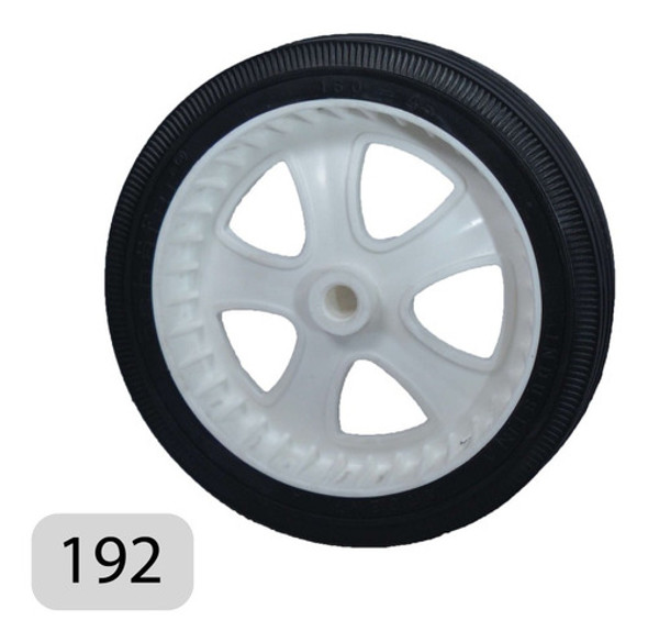 Juego De 4 Ruedas Para Cortadora De Cesped 160mm 0