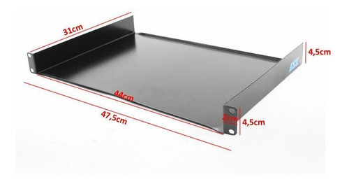 Bandeja Ask U17 Rack 19  Estúdio Palco Periféricos 1