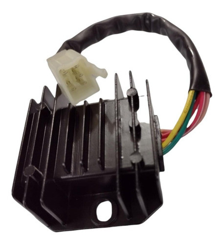 Regulador Voltaje Moto 150 / 200 C/salida Luces Ficha Macho 0