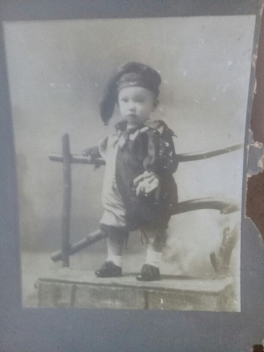 Foto Antigua Niño Queruvin Circa 1900 0