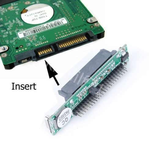 2.5  Ide Macho A 7 + 15 Disco Duro De Sata Hdd Ssd De Pin He 1