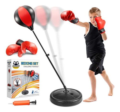 Saco De Boxeo Para Niños, Bolsa De Boxeo Con 0