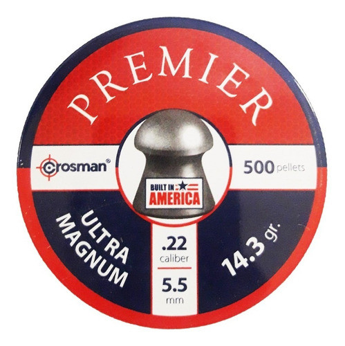 Balines Crosman Ultra Magnum Cal.22-5,5 Mm-0,92gr X500 Unida 1