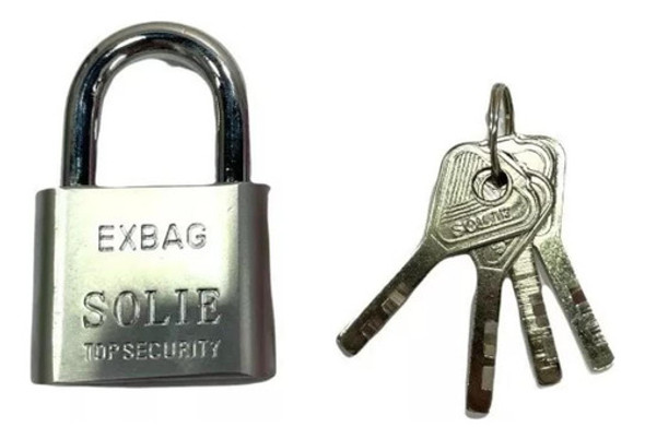 Candado Acero 50mm Doble Traba De Seguridad Reforzada 1 Candado Acero 50mm Doble Traba De Seguridad Reforzada 1
