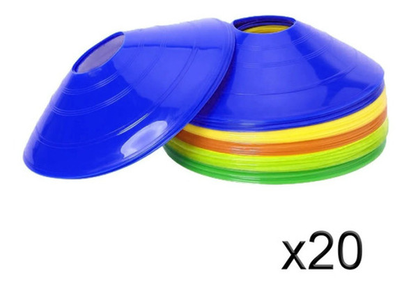 Conos Tortuga X20 Uni Entrenamiento Varios Colores Fitness C 1 Conos Tortuga X20 Uni Entrenamiento Varios Colores Fitness C 1