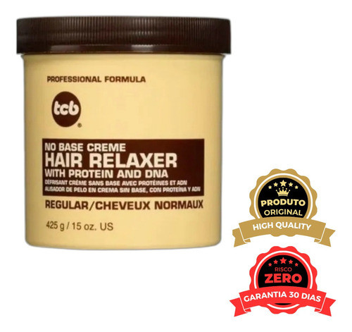 Relaxamento Tcb Com Proteínas E Dna 425gr 0