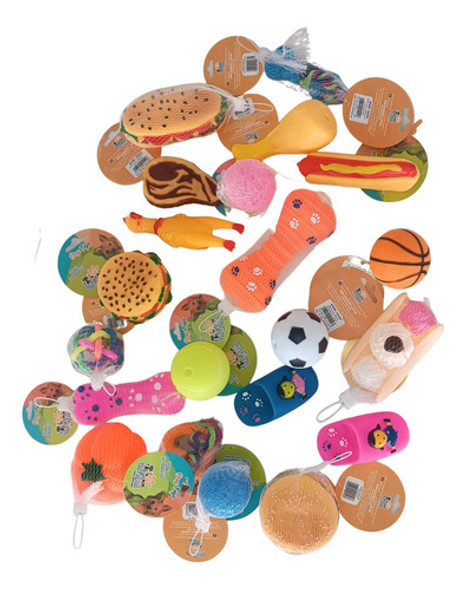 Kit 10 Brinquedos Mordedores Para Pet Pequeno/médio 1 Kit 10 Brinquedos Mordedores Para Pet Pequeno/médio 1