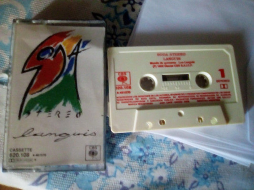 Soda Stereo Languis Cassette Original 1