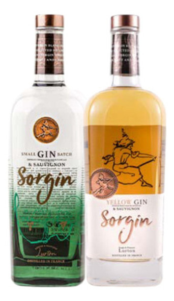 Gin Sorgin Yellow Premium Distilled 700ml François Lurton 0