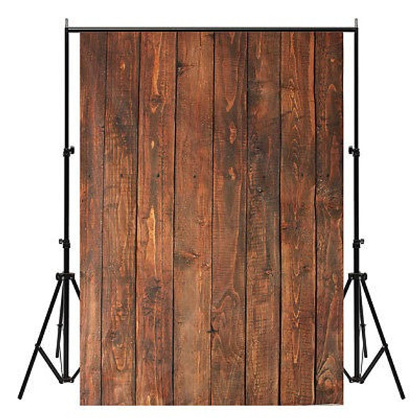 5x7ft Navidad Piso De Madera Foto Fondo Vinilo Prop De Telón 1