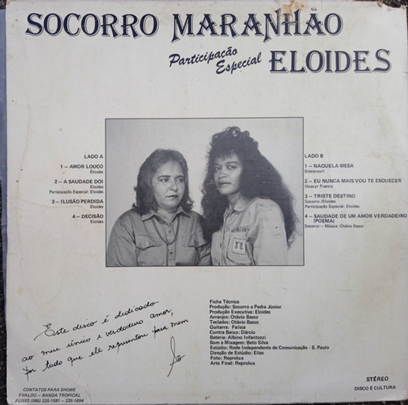 Lp Socorro Maranhão Part. Eloides - Amor Louco 1