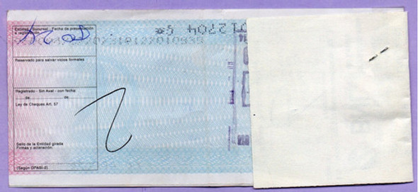 Cheque De La Banca Nazionale Del Laboro 1 Cheque De La Banca Nazionale Del Laboro 1