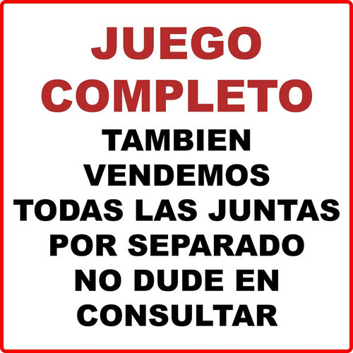 Juego De Juntas  Toyota Starlet-tercel-corolla 2e 1