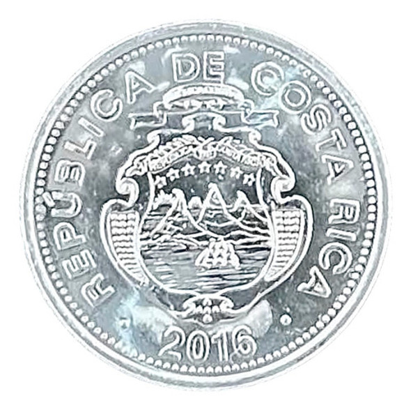 Costa Rica - 10 Colones - Año 2016 - Km #228 B 1 Costa Rica - 10 Colones - Año 2016 - Km #228 B 1