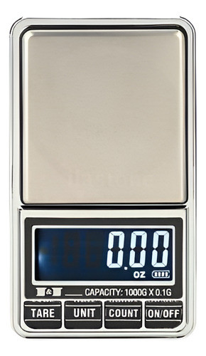 1000 G * 0,1 G Joyería Lcd Digital Escala Precisión Electrón 0