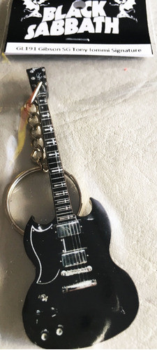 Pack X3 Guitarra Llavero Black Sabbath (o Surtido A Elec) 1