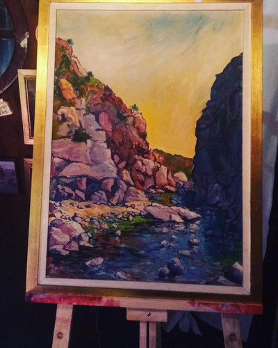 Cuadro Óleo Sobre Tela De Óscar Castello 0