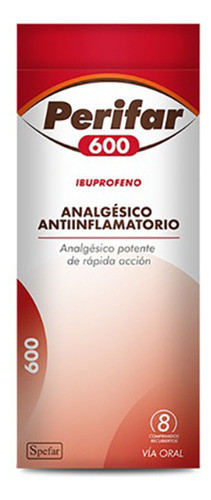 Perifar 600  Mg X 8 Comprimidos 0