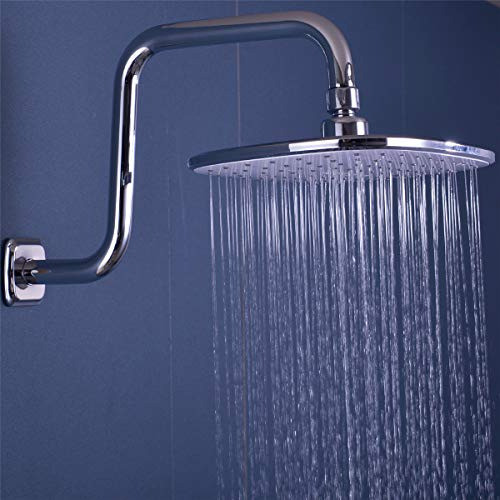 Trustmi Brazo De Ducha De 13 Pulgadas Con Brida, Cabezal De 1