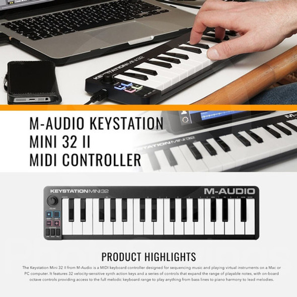 Audio Keystation Mini 32 Ii 1
