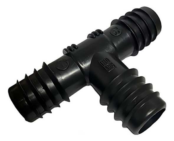 100 X Tee Espiga Triple 3/4 De Riego Conexión Polietileno 0