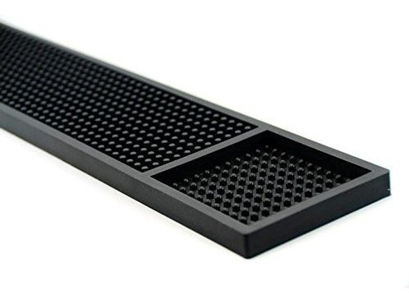 24 X 3 Servicio De Barra De Hule Negro Mat Negro 1