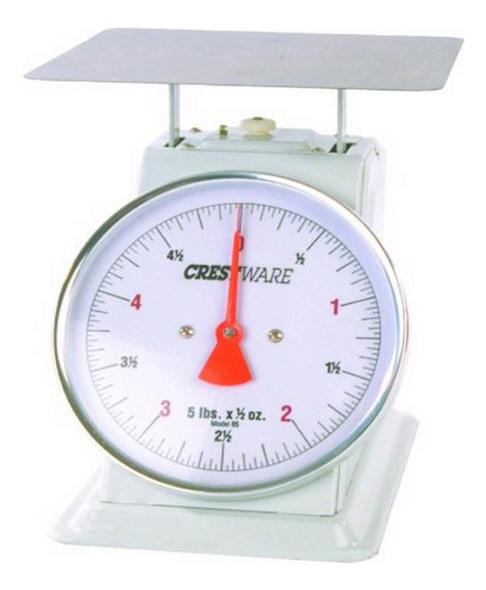 Balanza Esfera Esfera 6 Pulgadas, 1 Librr Escala 125 Onzas 0