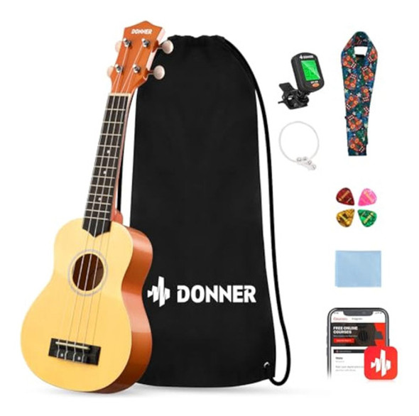 Donner Ukelele Soprano Para Principiantes De 21 0