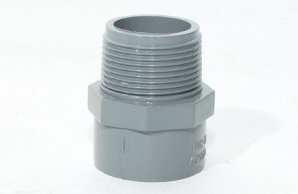 Manguito 40mm X 50mm X 1  Rosca Macho Soldable Para Pegar 0