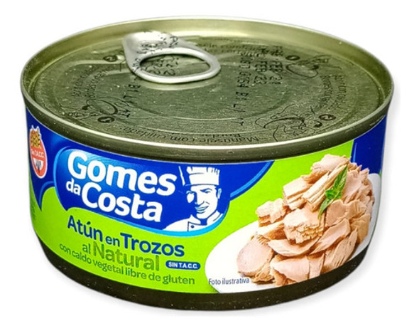 Atun Gomes Da Costa Natural Trozo 170 Grs X3 0